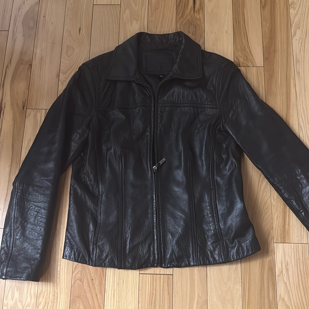 Avanti leather jacket New York